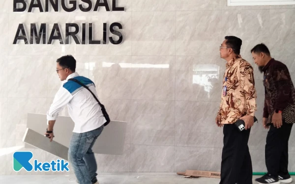 Thumbnail Berita - Progres Pembangunan Gedung RSUD Brebes Capai 97 Persen, Optimistis Selesai Tepat Waktu