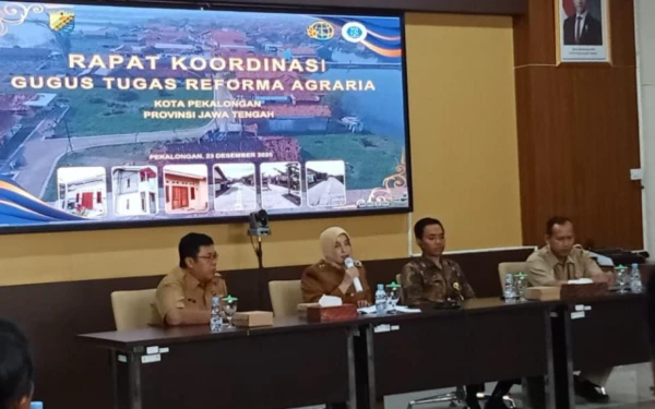 Thumbnail Berita - Terbentuknya Gugus Tugas, Pemkot Pekalongan Perkuat Reforma Agraria