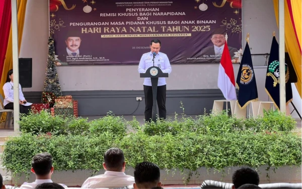 Thumbnail Berita - Peringati Hari Raya Natal 2025, Rutan Batam Laksanakan Pemberian Remisi Khusus Hari Raya Natal