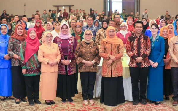 Thumbnail Berita - Gubernur Khofifah Dorong Penguatan Perlindungan dan Pemberdayaan Perempuan di Jatim