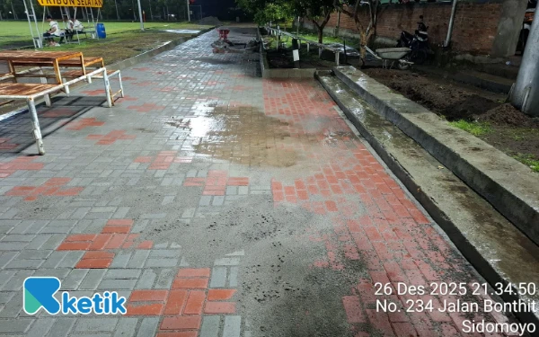 Thumbnail Berita - Proyek Joging Track Stadion Forlantas: Pemkal Sidomoyo Pilih Jalur "Ngobrol Santai" Ketimbang Jawab Poin Teknis