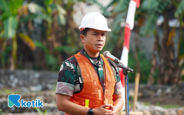 Thumbnail Berita - Program Strategis Presiden, Danrem 071/Wijayakusuma Tinjau Pembangunan Koprasi Desa di Tegal