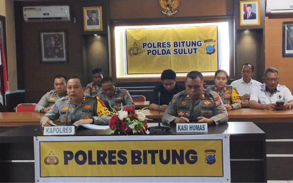 Thumbnail Berita - Sepanjang 2025, Gangguan Kamtibmas di Kota Bitung Menurun