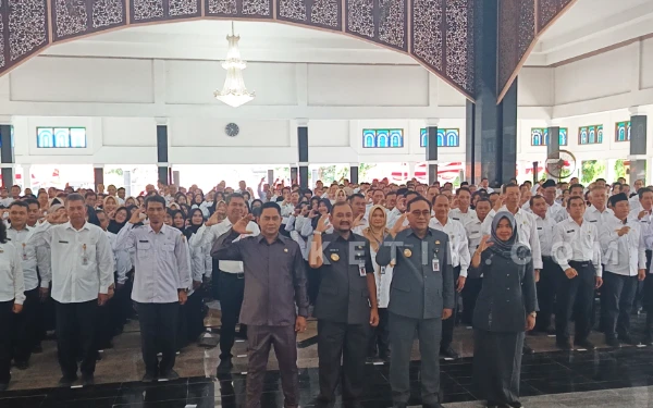 Thumbnail Berita - Resmi Dilantik, Ini Daftar 27 Pejabat Pimpinan Tinggi Pratama Pemkab Pemalang