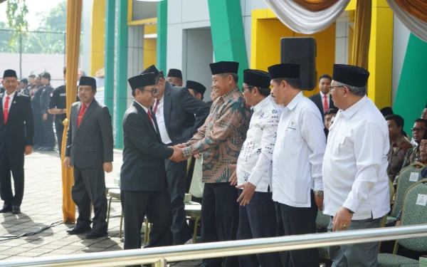 Thumbnail Berita - Peringatan HAB Ke-80, Menteri Agama Ajak Jajaran Kanwil Kemenag Jaga Kerukunan