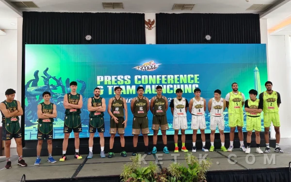 Thumbnail Berita - Pacific Caesar Surabaya Perkenalkan Pemain, Pasang Target Lolos Playoff IBL 2026