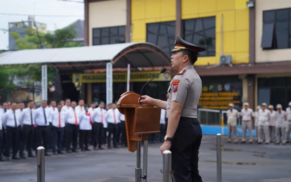 Thumbnail Berita - Operasi Lilin Semeru 2025, Pengamanan Nataru di Bojonegoro Berjalan Kondusif