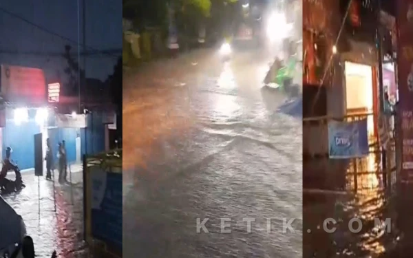 Thumbnail Berita - Intensitas Hujan Tinggi, Kota Bandar Lampung Dikepung Banjir