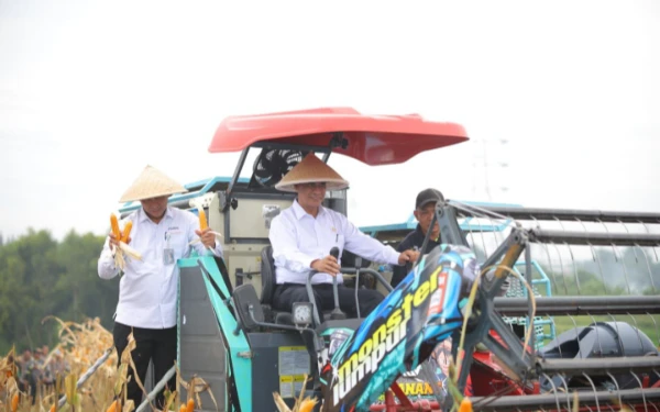 Thumbnail Berita - Mentan Amran: Swasembada Jagung Cegah Kejahatan dari Hulu