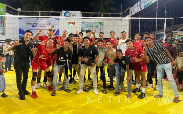 Thumbnail Berita - Drama Lima Set Antar Banteng VC ke Final Turnamen Garuda Cup 2025