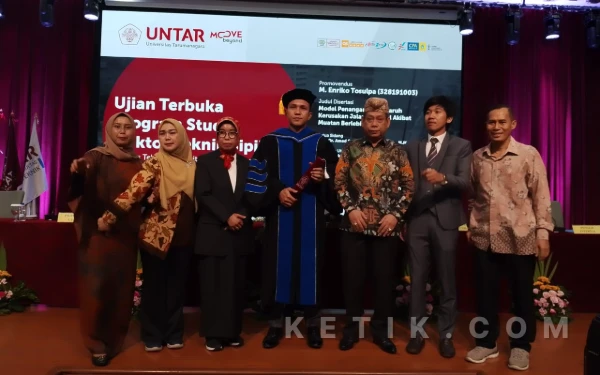 Thumbnail Berita - Prestasi Anak Muda Lampung Kian Bersinar, Enriko Tosulpa Raih Doktor Teknik Sipil di Usia Muda