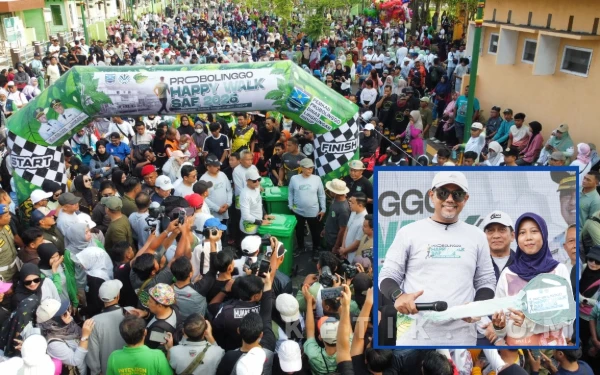 Thumbnail Berita - Berbekal Satu Kupon, Remaja Kraksaan Probolinggo Dapat Sepeda Motor di Acara Happy Walk Sae