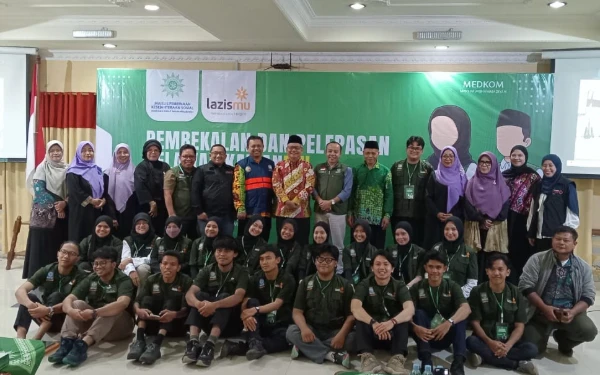Thumbnail Berita - PP Muhammadiyah Lepas Relawan Psikososial KAWANMU, Tekankan Pentingnya Kesiapan Kemanusiaan