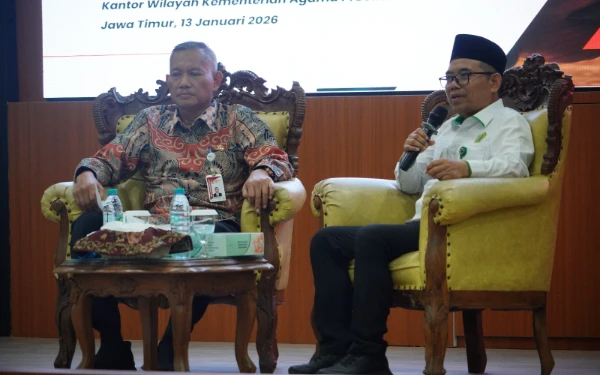 Thumbnail Berita - Kolaborasi KPK-Kemenag Jatim, Perkuat Antikorupsi Lewat Safari Keagamaan