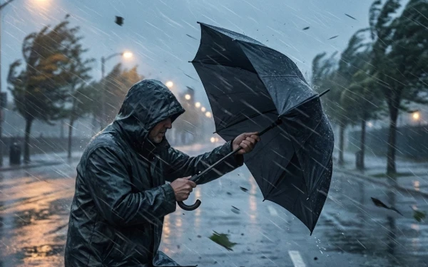 Thumbnail Berita - Kendal Siaga Cuaca Ekstrem: Hujan Petir dan Angin Kencang Mengintai Hingga Malam Hari