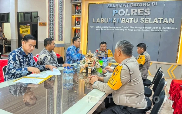 Thumbnail Berita - BRI Kotapinang dan Polres Labusel Perkuat Pengamanan Nasabah dan Obvit