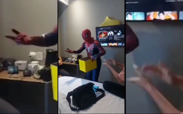 Thumbnail Berita - Aksi Tak Biasa Polisi Palembang: Pakai Kostum Spiderman hingga Doraemon Tangkap Curanmor