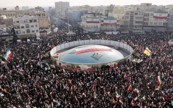 Thumbnail Berita - Demo Teheran Memanas, Kedubes Iran Keluarkan Pernyataan Resmi