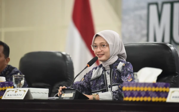Thumbnail Berita - Wali Kota Kediri Vinanda Prameswati Buka Sosialisasi Musrenbang RKPD 2027