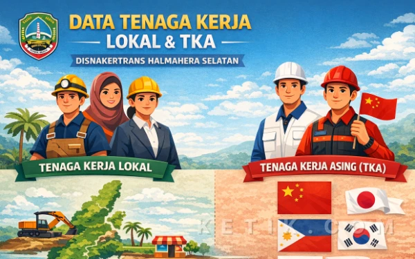 Thumbnail Berita - Kontras Tenaga Kerja di Halsel: Lokal 9.559, TKA 4.021