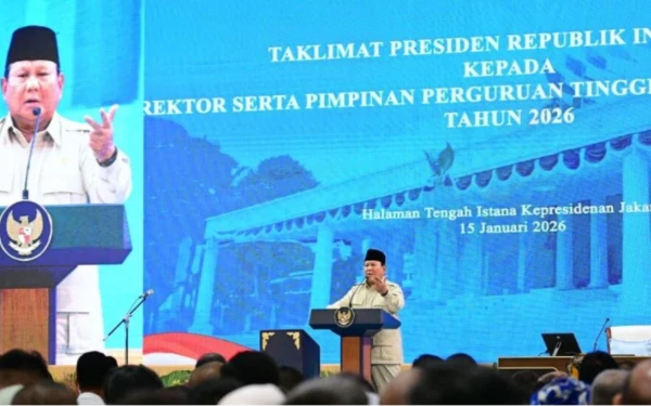 Thumbnail Berita - Presiden Prabowo Dorong Riset Kampus untuk Perkuat Industri Nasional