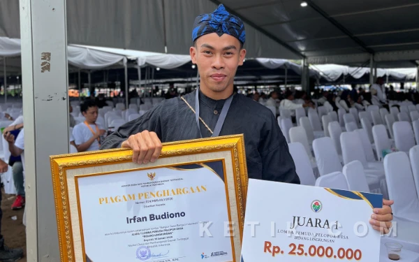 Thumbnail Berita - Inspiratif! Pemuda Lebak Irfan Budiono Raih Prestasi Pelopor Lingkungan, Bupati Apresiasi