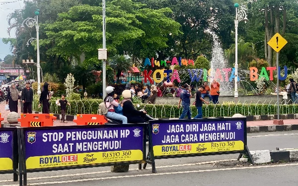 Thumbnail Berita - Libur Isra Mikraj, Lalu Lintas Kota Batu Lancar Meski Diserbu Wisatawan