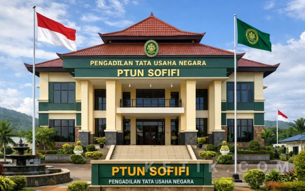 Thumbnail Berita - Presiden Prabowo Resmi Bentuk PTUN Sofifi