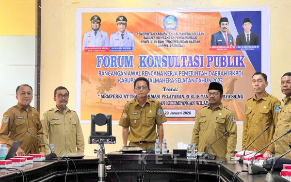 Thumbnail Berita - “Hadapi Tantangan Anggaran, Wabup Halsel Minta RKPD 2027 Lebih Adaptif dan Tepat Sasaran