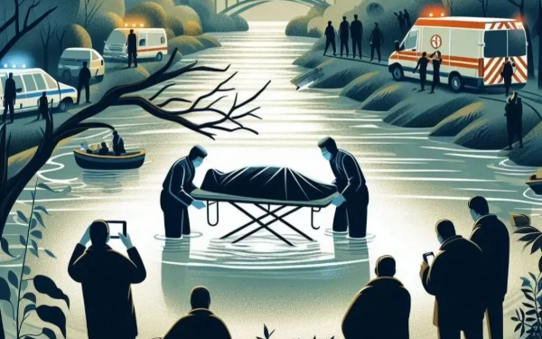 Thumbnail Berita - Penemuan Mayat Pria Tanpa Identitas di Kali Pancir Mojowarno Jombang