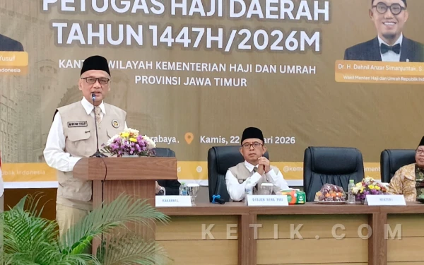 Thumbnail Berita - Dibuka Langsung Gus Irfan, 216 Calon Petugas Haji Daerah Jalani Tes CAT di Asrama Haji Surabaya