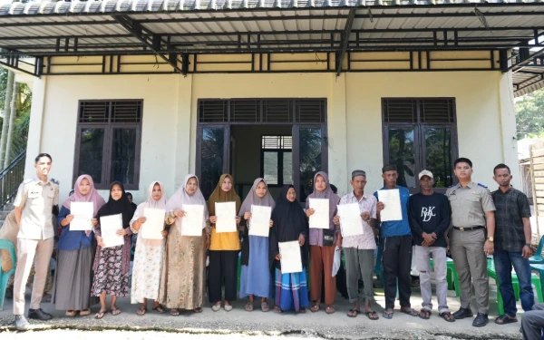 Thumbnail Berita - Program PTSL 2025 Berikan Kepastian Hukum Tanah bagi Warga Desa Suak Labu