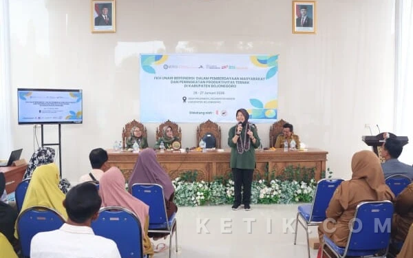 Thumbnail Berita - Pemkab Bojonegoro Gandeng Unair Kembangkan Desa Palembon sebagai Sentra Bebek Petelur Berbasis Pemberdayaan Warga