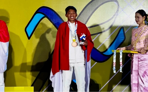 Thumbnail Berita - Debut Manis Atlet Kota Batu, Joko Muliyono Sabet Tiga Medali di ASEAN Para Games 2026