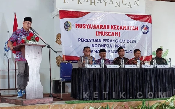 Thumbnail Berita - Perkuat Sinergitas, PPDI Kecamatan Pagerwojo Tulungagung Gelar Muscam untuk Nahkoda Baru