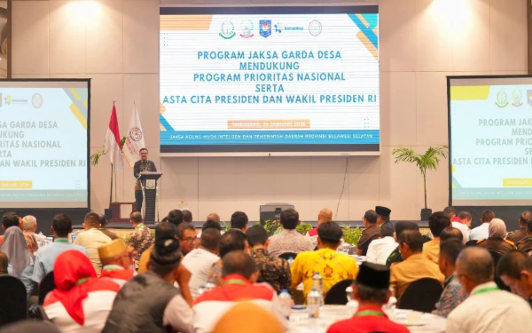 Thumbnail Berita - Dana Desa Sulsel Diperkuat Lewat Program Jaksa Garda Desa, Gandeng Kejaksaan Perkuat Pengawasan