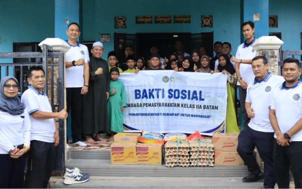Thumbnail Berita - Semangat Empati dan Solidaritas, Lapas Batam Gelar Bakti Sosial di Panti Asuhan Bina Insan Madani
