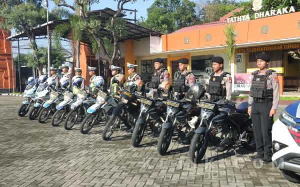 Thumbnail Berita - Polres Mojokerto Gelar Operasi Keselamatan Semeru 2026, Sasar 9 Pelanggaran Prioritas