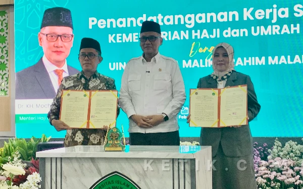 Thumbnail Berita - Kementerian Haji Gandeng UIN Malang, Fokus Turunkan Angka Kematian Jamaah Haji