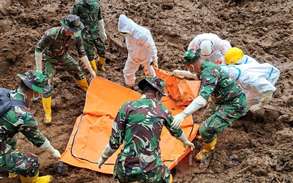 85 Bodypack Ditemukan Hingga Hari Ke 11 Pencarian Korban Longsor Cisarua