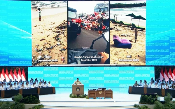 Thumbnail Berita - Presiden Prabowo Tegur Gubernur dan Bupati di Bali soal Sampah, Pariwisata Nasional Terancam