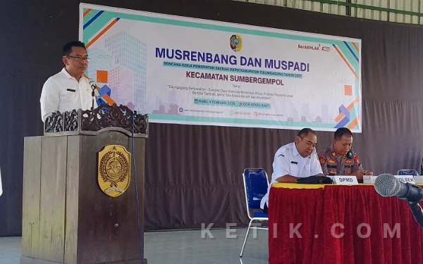 Thumbnail Berita - Kecamatan Sumbergempol Gelar Musrenbang dan Muspadi 2026, Susun Prioritas Pembangunan 2027