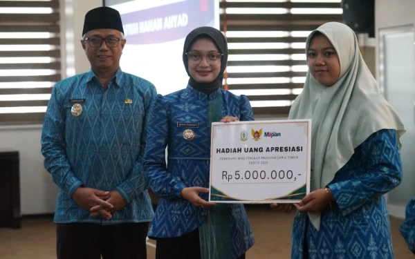 Thumbnail Berita - Empat Kafilah Kota Kediri Raih Lima Besar MTQ XXXI Jatim 2025 di Jember, Mbak Wali Beri Apresiasi