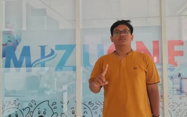 Thumbnail Berita - Canggih, Anjungan Air Minum Mandiri Mizuone Manfaatkan Teknologi AI