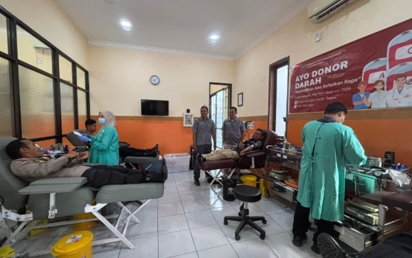 Thumbnail Berita - HPN 2026, PWI Tuban Gelar Tasyakuran dan Donor Darah