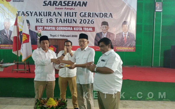 Thumbnail Berita - Di HUT ke-18 Gerindra, Susanto Agus Priyono Tegaskan Kesiapan Maju Wali Kota Tega