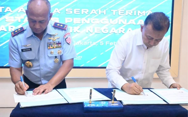 Thumbnail Berita - BP Batam Serahkan BMN ke TNI AU, Perkuat Pembangunan Lanud Hang Nadim