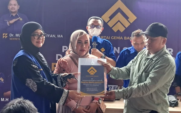 Thumbnail Berita - Gema Bangsa Tuntaskan Pembentukan 18 DPC di Palembang, Desentralisasi Politik Jadi Nyata