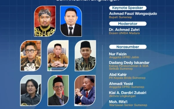 Thumbnail Berita - HPN 2026: PWI Sumenep Gelar Halaqah Pers, Bedah Dilema Tambang dan Lingkungan