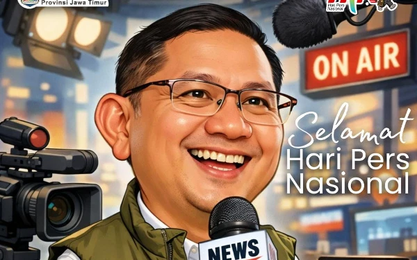 Thumbnail Berita - HPN 2026! Kadisdik Aries Agung Tegaskan Pers Mitra Strategis dan  Pilar Penguatan Pendidikan "Jatim Cerdas"